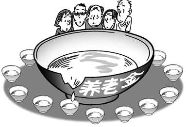 养老金,吃紧,转型
