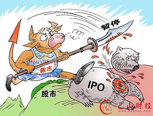 暂停,IPO